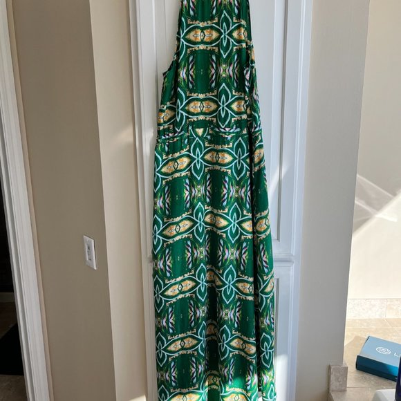Green Maxi Dress by Collective Concepts - Picture 2 of 3